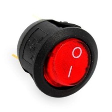 Interruttore tondo luminoso