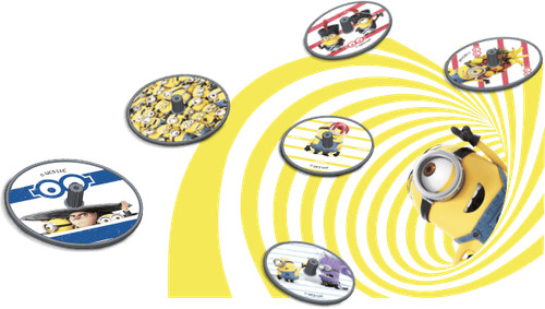 Minions spin top - minions,