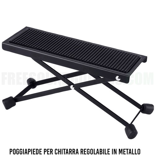 Poggiapiede per chitarra - per,