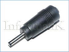 Adattatore DC Connettore Jack Alimentatore Notebook 3.0 x 1.1 e 5.5 x 2.1 mm