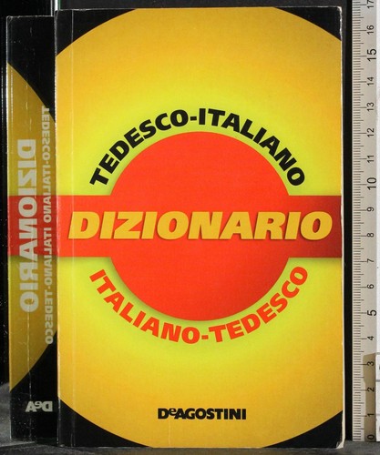Dizionario tedesco italiano - dizionario, tedesco-italiano
