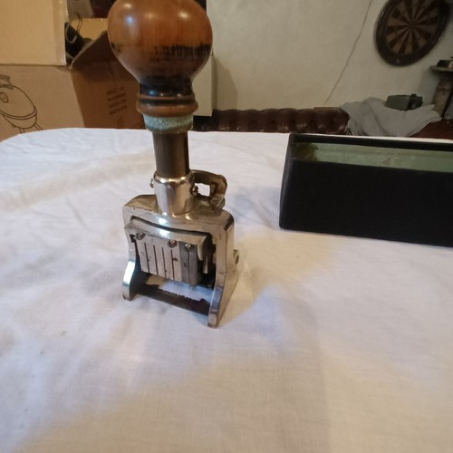Timbro matrice vintage poste - matrice,