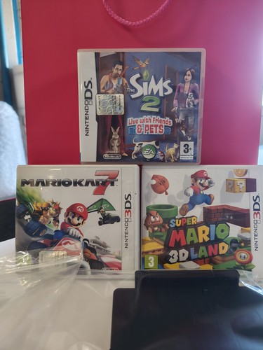 Nintendo 3ds con giochi - con"3",