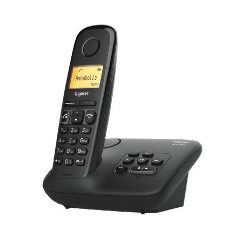 Gigaset a270a nero - nero, telefono