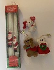 Abbobbi Natalizi Vintage Lotto Decorazioni Natale Vintage