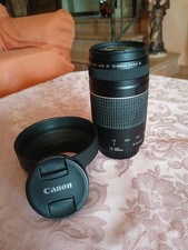 Obbiettivo Canon EF 75-300mm f/4-5.6 III + Paraluce