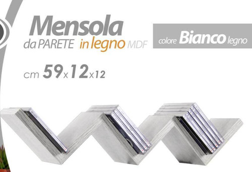 Mensola parete zig - mensola, da