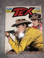 TUTTO TEX 49 LO STREGONE WILLER COMICS NOVEL FUMETTO