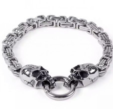 Bracciale teschio scheletro