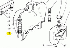 GUARNIZIONE PER BOCCOLA POLVERI 95 PER ATOMIZZATORE M1200 CIFARELLI