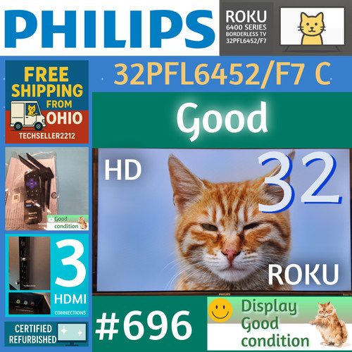 Philips 720p smart roku - smart,