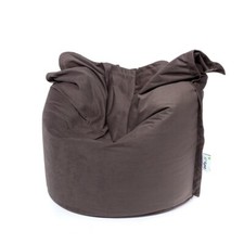 Milano Amore Pouf Sacco - Morbido e Confortevole, Moderno, Colore Marrone