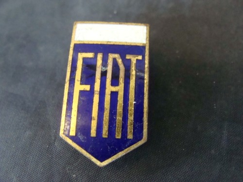 Placca badge fiat smalto - placca,