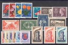 Lussemburgo 1956 - Vintage completo - 12 valori n. 506/517 MNH**