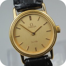 Orologio da donna USA Ship Tax-in *N MINT* OMEGA De Ville Cal.625 carica...
