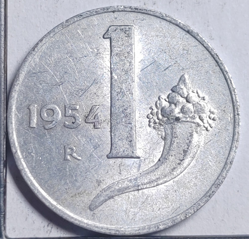 Lira 1954 italie italy - italie,