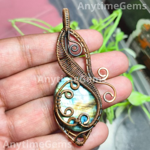 Collana labradorite avvolto - collana,