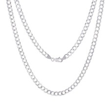 14k oro bianco 5mm solido - oro,