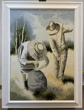 Quadro olio su tela Giampietro