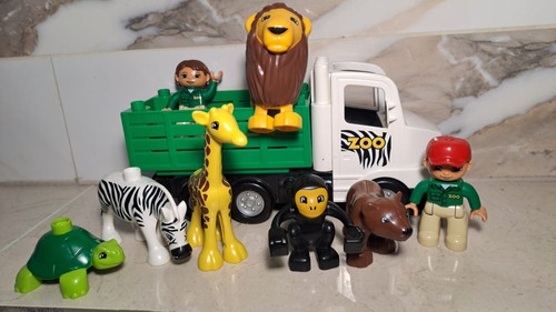 Lego duplo zoo truck - zoo, &