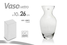 Vaso vetro fiori - vetro, tavola