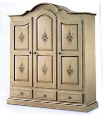 ARMADIO 3A+3C MASSELLO LACCATO