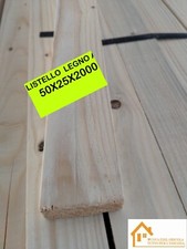 LISTELLO MORALE TAVOLA  ASSE  LEGNO   ABETE SEMIPIALLATO cm 2,1 x 5 x mt 2