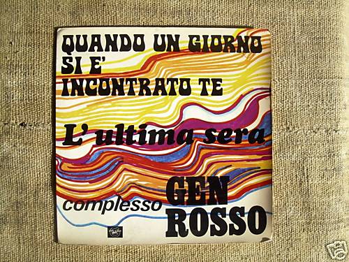 Gen rosso quando un giorno - rosso,