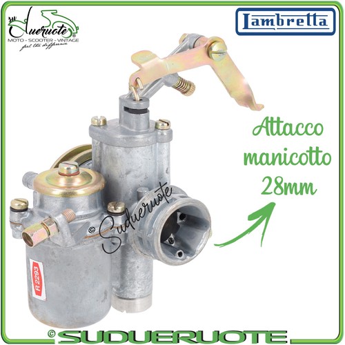 Carburatore lambretta dellorto - carburatore,