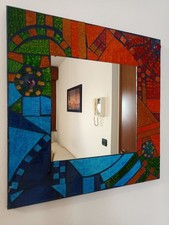 Specchio Con bordo A mosaico