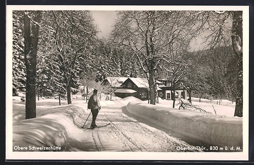 Oberhof turingia obere - ak, turingia,