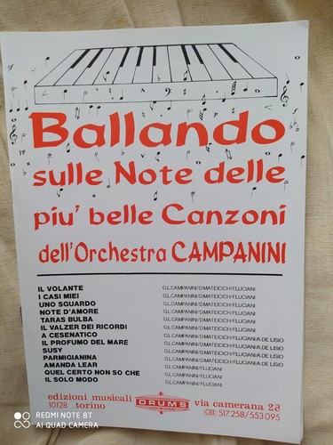 Orchestra campanini ballando - orchestra, "ballando
