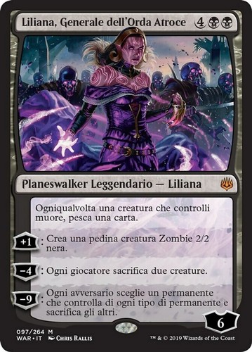 Mtg liliana dreadhorde - mtg, liliana,