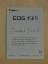 Canon EOS 450D Pocket Guide