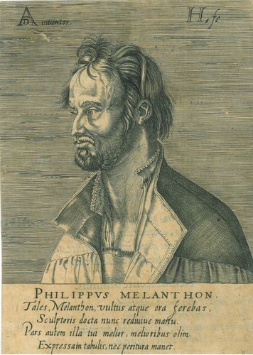Ritratto filippo melantone - ritratto, di