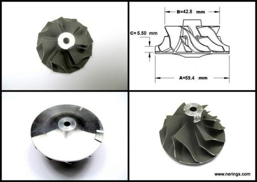 Ruota compressore per - , iveco