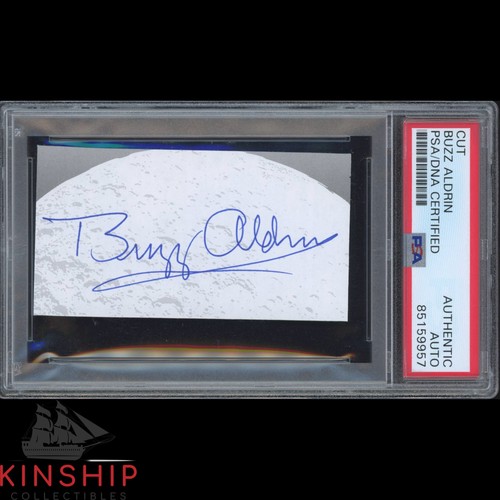 Buzz aldrin firmato taglio - aldrin,