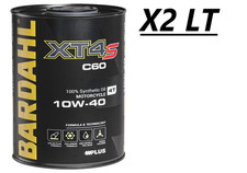 2 LITRI OLIO MOTORE MOTO 4T BARDAHL XT4-S XTS C60 10W40 RACING 100 % SINTETICO