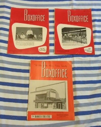 Lot vintage box office - 3,
