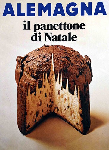 Panettone alemagna poster - alemagna,