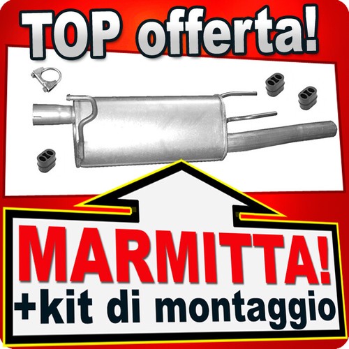 Silenziatore posteriore per - posteriore,