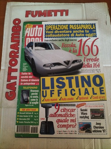 Auto oggi ecco la nuova - ecco,