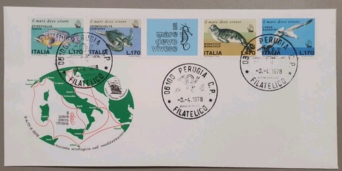 Busta con annullo filatelico - annullo,