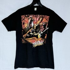 Camicia Aerosmith Band Taglia Large (L) Nera 2009 - Rock, Musica