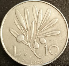 Italia moneta repubblica - italia,