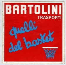 BASKET PALLACANESTRO BARTOLINI