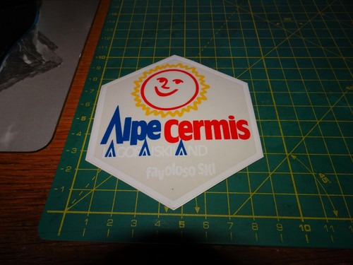 Adesivo vintage sticker kleber - sticker,
