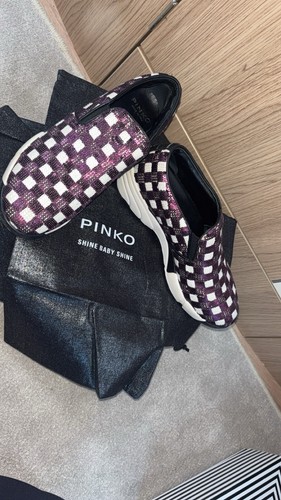 Sneakers donna pinko quadri - a,