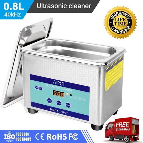 Pulitore ultrasuoni inox 800ml - inox,