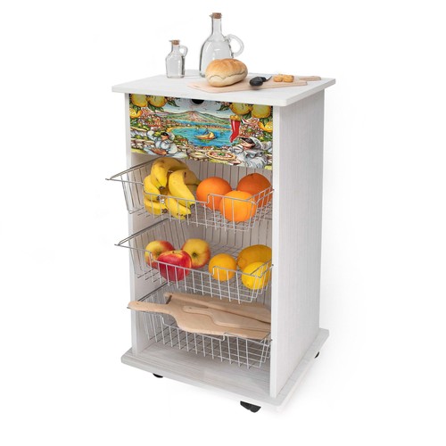 Carrello cucina portafrutta